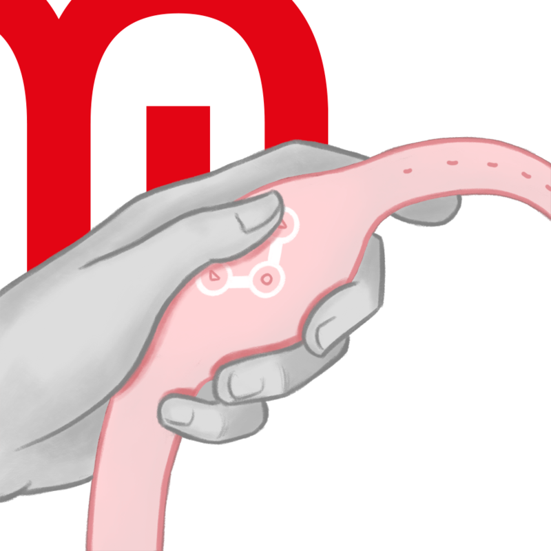 WATCHME - MONTRE À TECHNOLOGIE SANS FIL ROSE TENDRE WATCHME