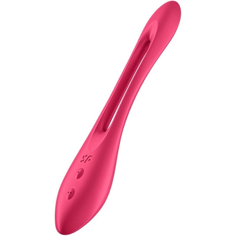 SATISFYER - VIBRATEUR MULTI ELASTIC JOY ROUGE SATISFYER VIBRATOR