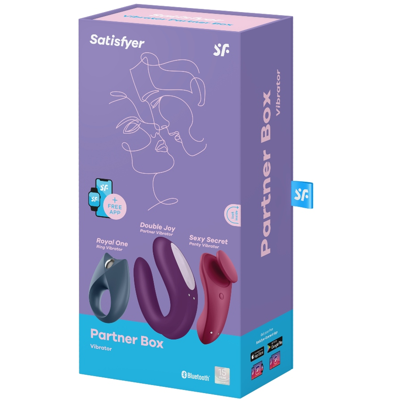 SATISFYER - COFFRET PARTENAIRE 3 SATISFYER VIBRATOR