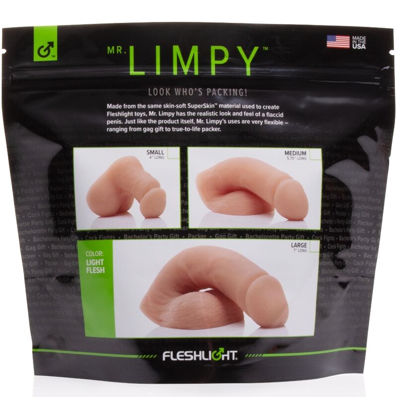 MR. LIMPY FLESHLIGHT - PETIT FLESHTONE MR. LIMPY