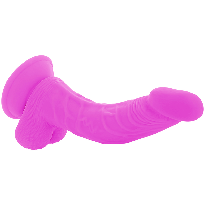 DIVERSIA - DILDO VIBRANT FLEXIBLE VIOLET 21.5 CM -O- 4.5 CM DIVERSIA