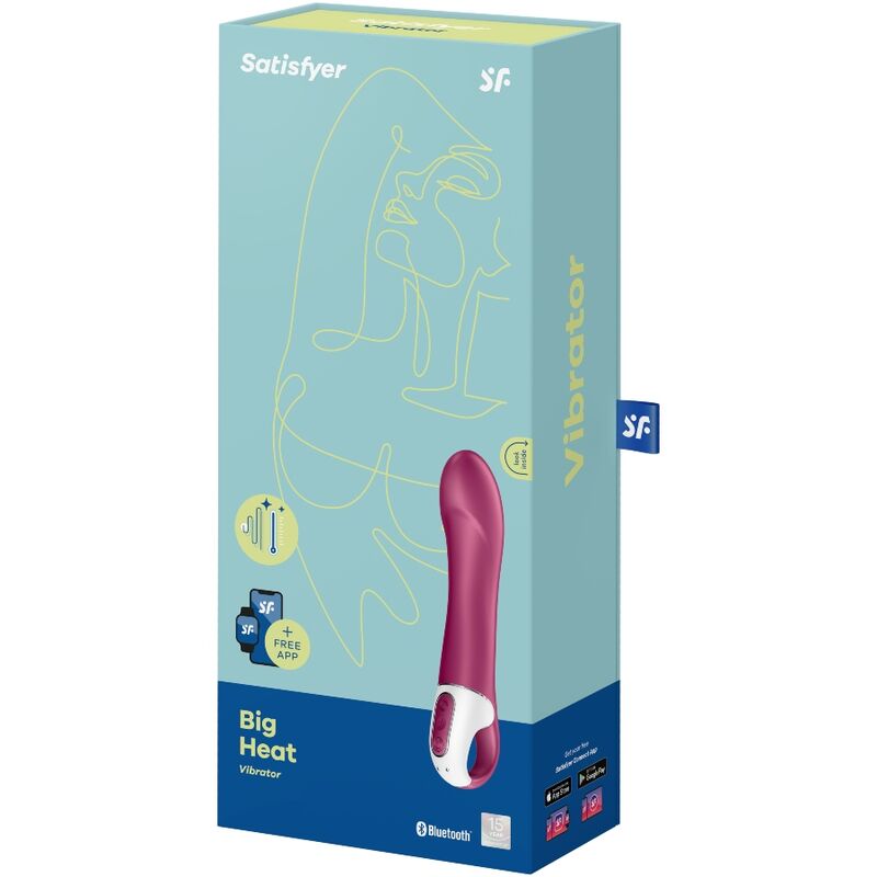 SATISFYER - VIBRATEUR POINTG BIG HEAT SATISFYER VIBRATOR