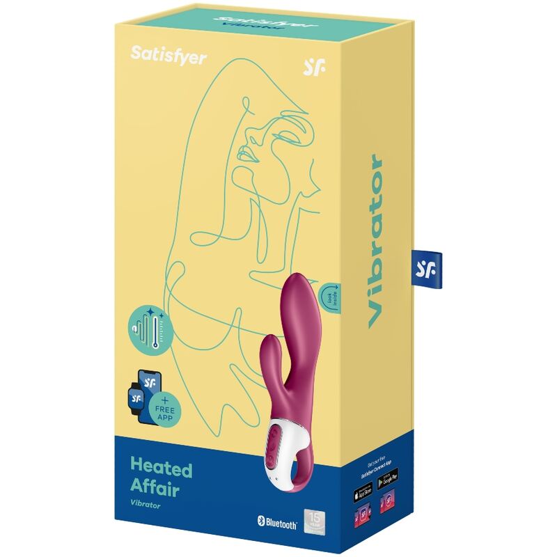 SATISFYER - VIBRATEUR POINTG HEATED AFFAIR SATISFYER VIBRATOR