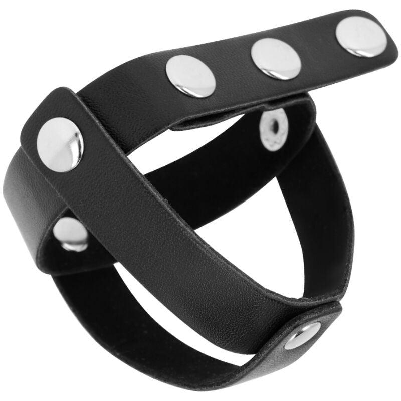 CAGE À BALLES EN CUIR OHMAMA FETISH OHMAMA FETISH