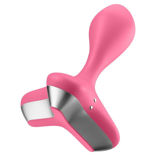 SATISFYER - VIBRATEUR  PLUG GAME CHANGER ROSE SATISFYER PLUGS