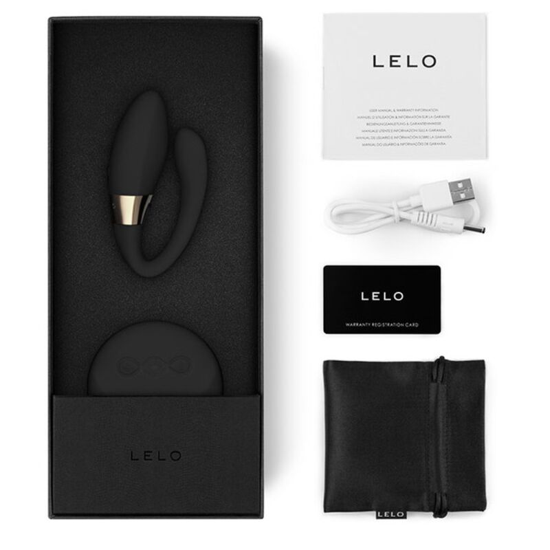 LELO - MASSEUR POUR COUPLES TIANI DUO NOIR LELO