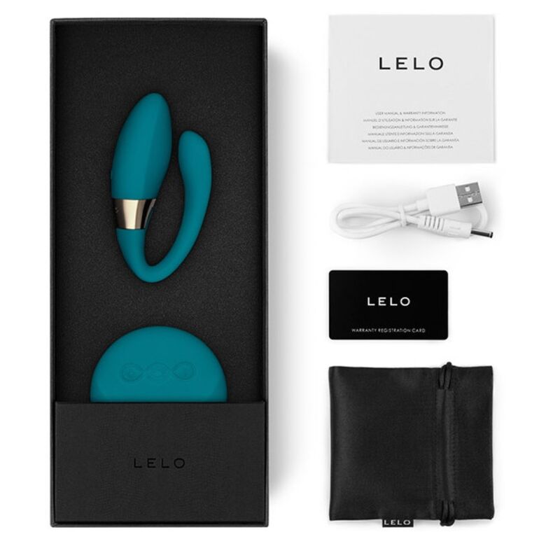 LELO - MASSEUR POUR COUPLES TIANI DUO BLEU LELO