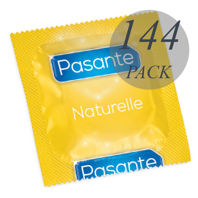 PASANTE - PRÉSERVATIFS NATURELLE SAC 144 UNITÉS PASANTE