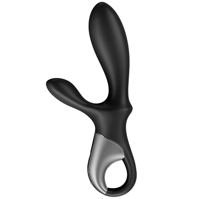 SATISFYER - APPLICATION HEAT CLIMAX+ VIBRATEUR ANAL NOIR SATISFYER CONNECT