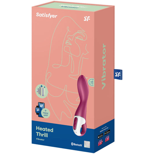 SATISFYER - VIBRATEUR POUR POINT G  THRILL CHAUFFANT SATISFYER VIBRATOR