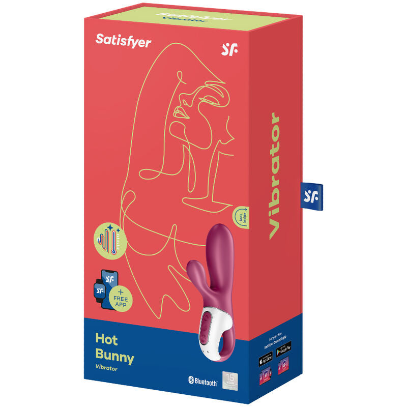 SATISFYER - VIBRATEUR POINT G HOT BUNNY SATISFYER CONNECT