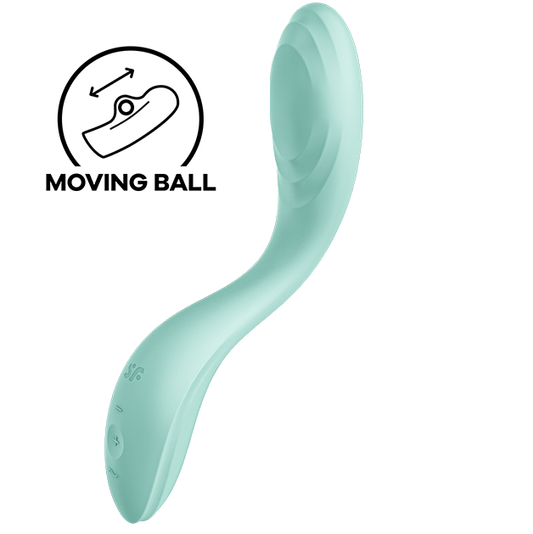 SATISFYER - VIBRATEUR SPOT G RRROLLING PLEASURE VERT SATISFYER VIBRATOR