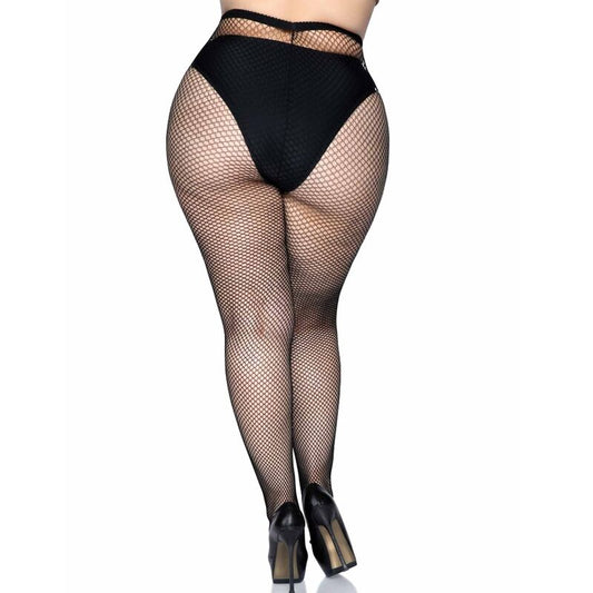LEG AVENUE - COLLANTS RÉSILLE GRANDE TAILLE LEG AVENUE HOSIERY