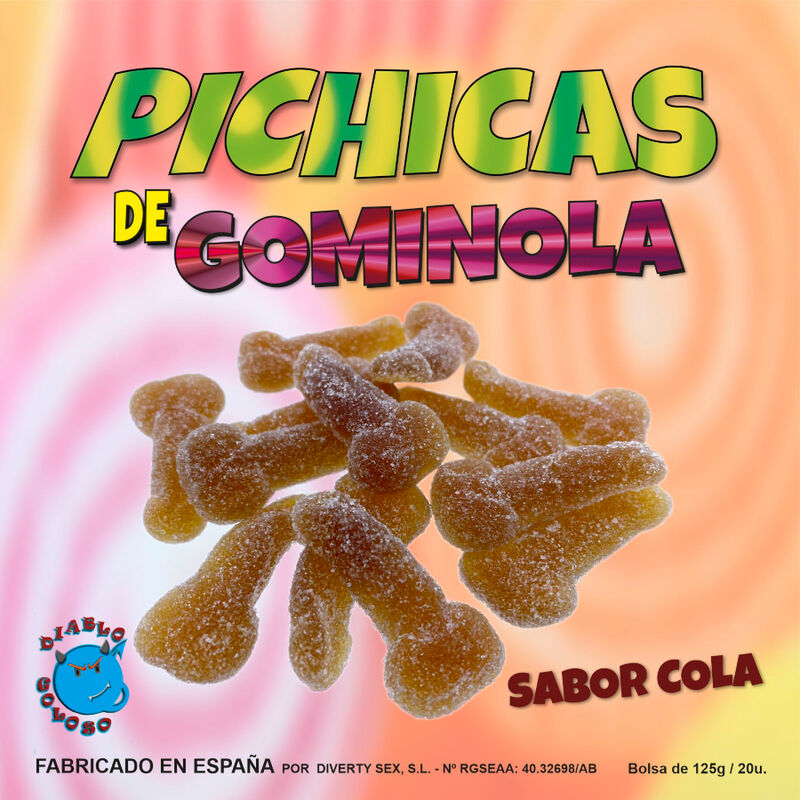 DIABLO GOLOSO - TRANCHES DE GOMME AU COLA DIABLO GOLOSO