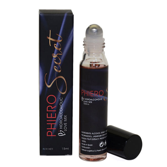500 COSMETICS - PHIERO SECRET COMBINAISON NATURELLE SANS ODEUR D''HORMONES SEXUELLES FÉMININES 15 ML 500COSMETICS