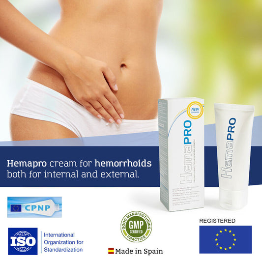 500 COSMETICS - CRÈME HEMAPRO POUR LE TRAITEMENT DES HÉMORRHOÏDES 500COSMETICS