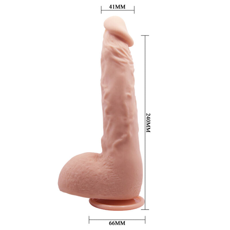 BAILE - GODE RÉALISTE JASON NATUREL 24 CM BAILE VIBRATORS
