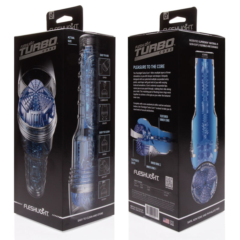 FLESHLIGHT - TURBO CORE BLEU GLACE FLESHLIGHT ORIGIN