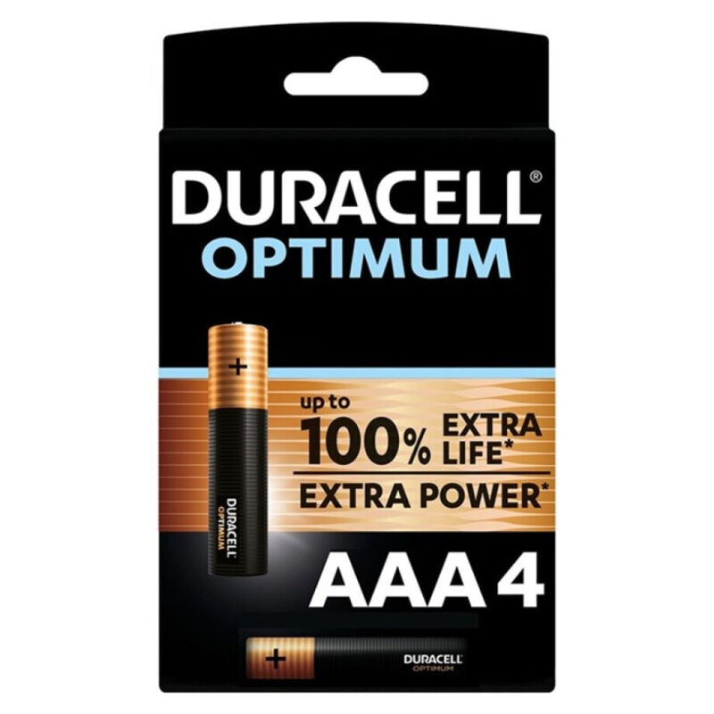 DURACELL - PILE ALCALINE OPTIMUM 200 AAA LR03 4 UNIT? DURACELL
