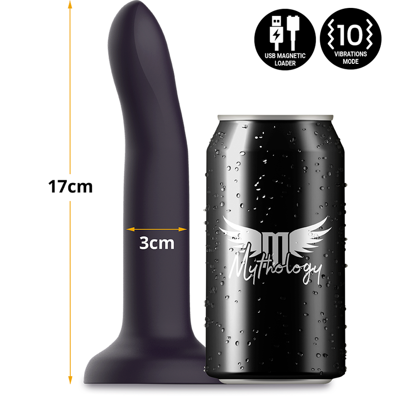 MYTHOLOGY - DUMAN MYSTIC DILDO M - VIBRATEUR COMPATIBLE AVEC LA TECHNOLOGIE SANS FIL WATCHME MYTHOLOGY FANTASY DILDO