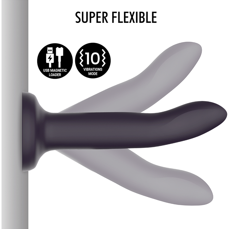 MYTHOLOGY - DUMAN MYSTIC DILDO M - VIBRATEUR COMPATIBLE AVEC LA TECHNOLOGIE SANS FIL WATCHME MYTHOLOGY FANTASY DILDO