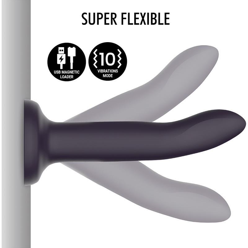 MYTHOLOGY - DUMAN MYSTIC DILDO L - VIBRATEUR COMPATIBLE AVEC LA TECHNOLOGIE SANS FIL WATCHME MYTHOLOGY FANTASY DILDO