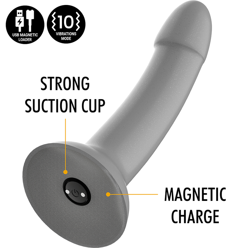 MYTHOLOGY - RUNE MAJESTIC DILDO S - VIBRATEUR WATCHME TECHNOLOGIE SANS FIL COMPATIBLE MYTHOLOGY FANTASY DILDO