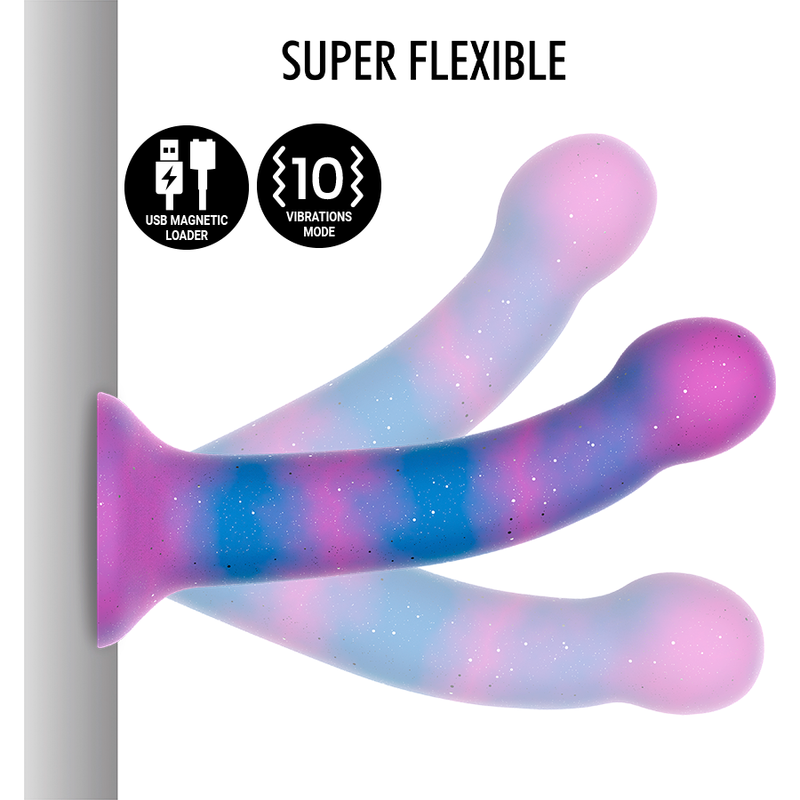 MYTHOLOGY - DION GALACTIC DILDO S - VIBRATEUR WATCHME TECHNOLOGIE SANS FIL COMPATIBLE MYTHOLOGY FANTASY DILDO