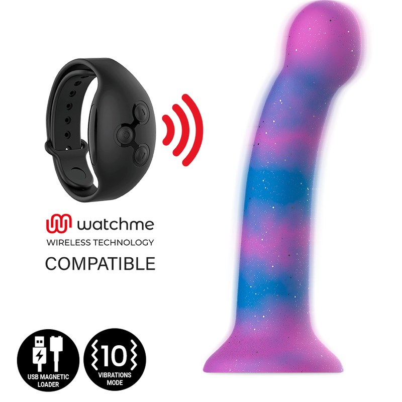 MYTHOLOGY - DION GALACTIC DILDO S - VIBRATEUR WATCHME TECHNOLOGIE SANS FIL COMPATIBLE MYTHOLOGY FANTASY DILDO