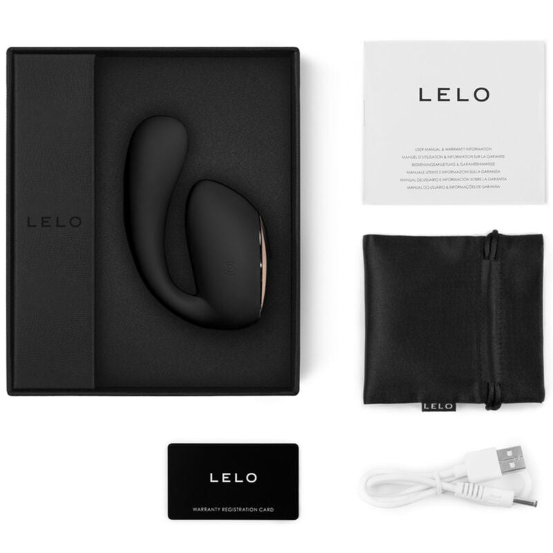 LELO - MASSEUR POUR COUPLES LELO - IDA WAVE NOIR LELO