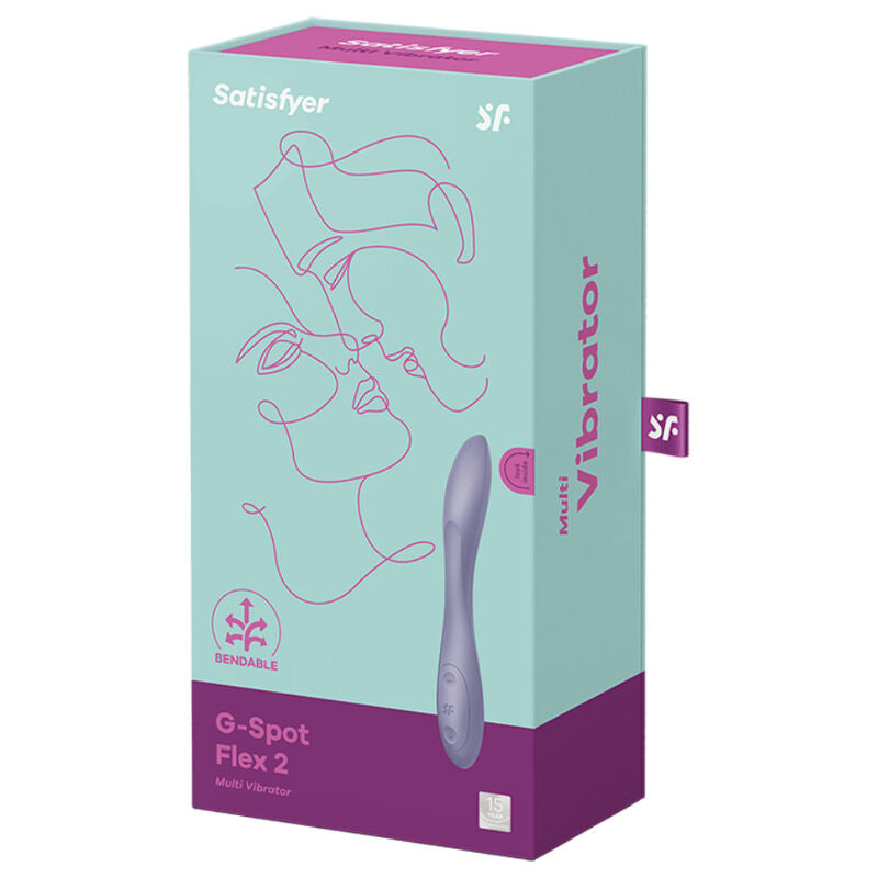 SATISFYER - VIBRATEUR MULTI G-SPOT FLEX 2 VIOLET SATISFYER VIBRATOR