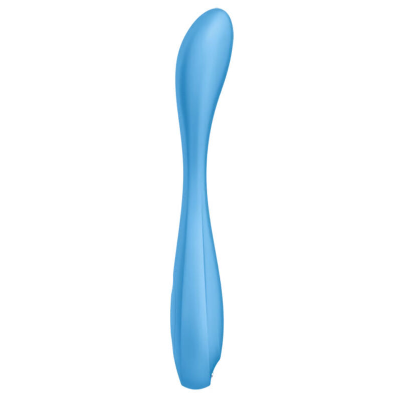 SATISFYER - APPLICATION MULTI VIBRATEUR G-SPOT FLEX 4+ BLEU SATISFYER CONNECT