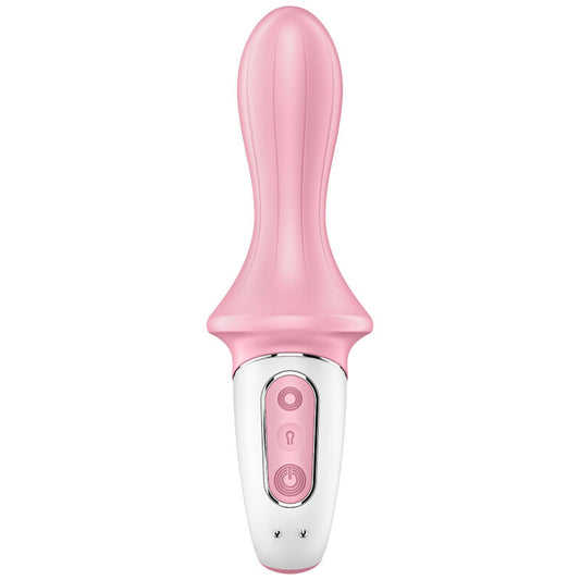 SATISFYER - AIR PUMP BOOTY 5+ VIBRATEUR ANAL GONFLABLE ROSE SATISFYER CONNECT