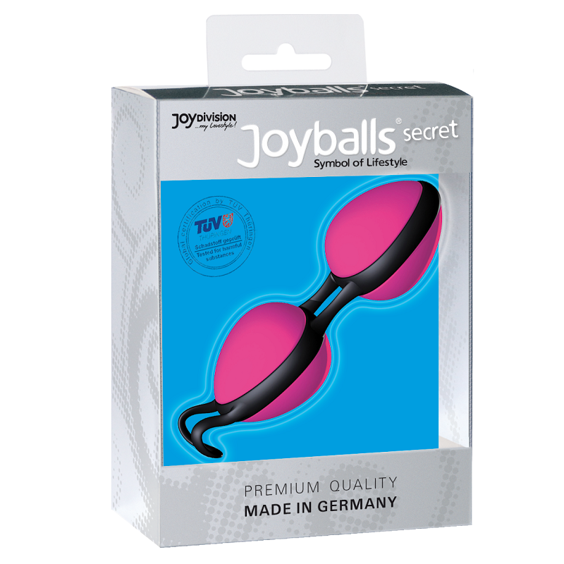 JOYDIVION JOYBALLS - BOULES CHINOIS SECRET NOIRES ET ROSE JOYDIVISION JOYBALLS