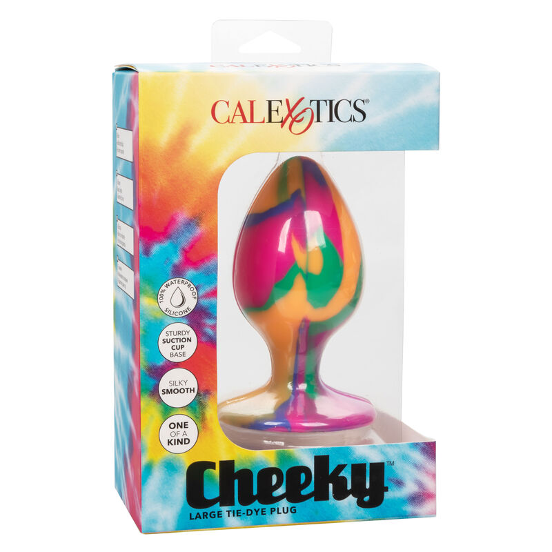 CALEXOTICS - CHEEKY GRAND PLUG ANAL TIE-DYE CALEXOTICS