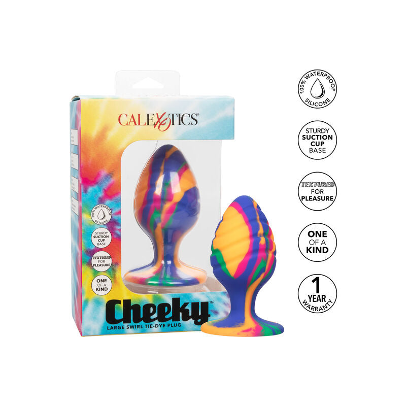 CALEXOTICS - CHEEKY GRANDE SWIRL PLUG ANAL CALEXOTICS