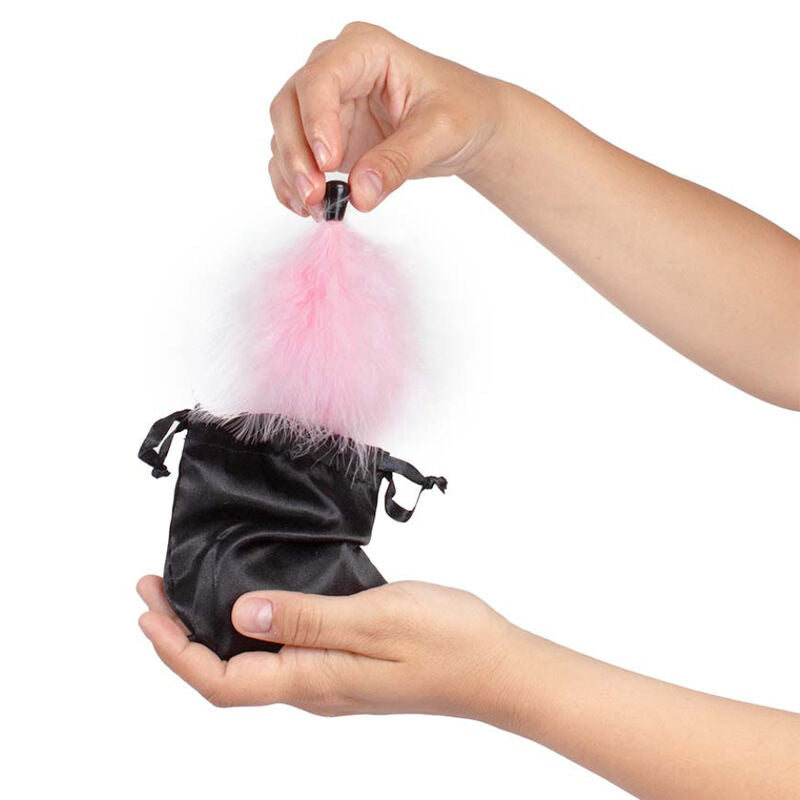 SECRETPLAY - GOLDEN LIGHT KIT POUDRE COMESTIBLE ET PLUME DE FRAISE PÉTILLANTE SECRETPLAY 100% GAMES