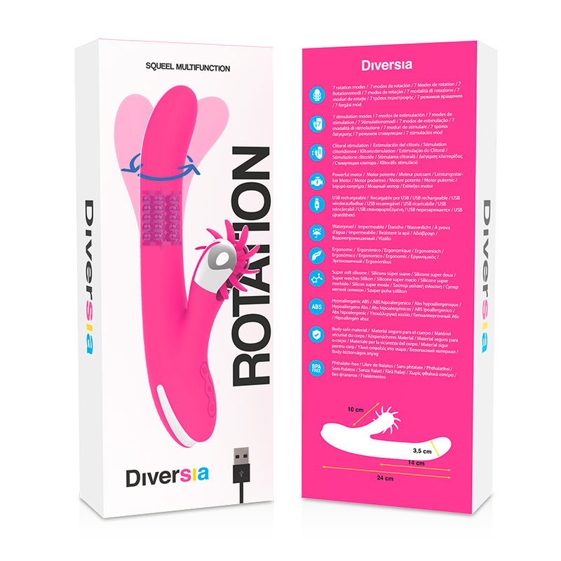 DIVERSIA - ROTATION LAPIN 24 CM DIVERSIA