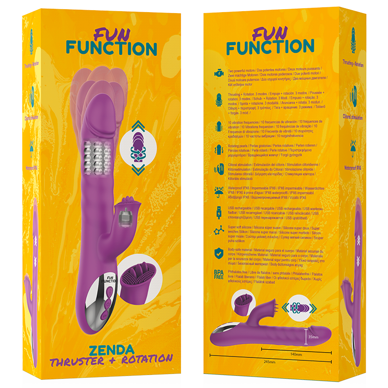 FUN FUNCTION - PROPULSEUR ET ROTATION ZENDA FUN FUNCTION