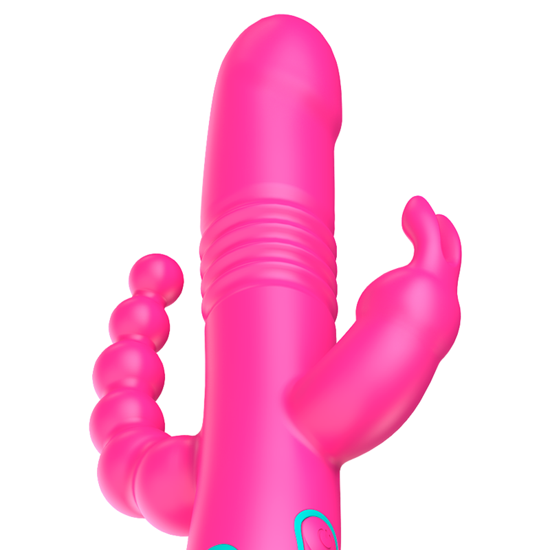 HAPPY LOKY - DONALD TRIPLE STIMULATION : ANAL, G-SPOT & CLITORAL WATCHME TECHNOLOGIE SANS FIL COMPATIBLE HAPPY LOKY