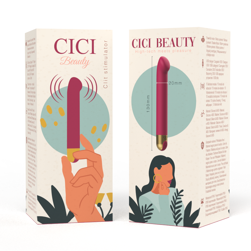 CICI BEAUTY - STIMULATEUR DE CLIT EN SILICONE PREMIUM CICI BEAUTY