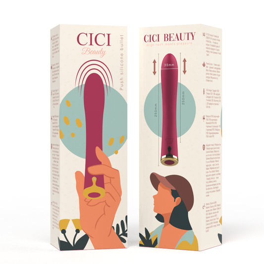 CICI BEAUTY - PREMIUM PUSH BULLET EN SILICONE CICI BEAUTY