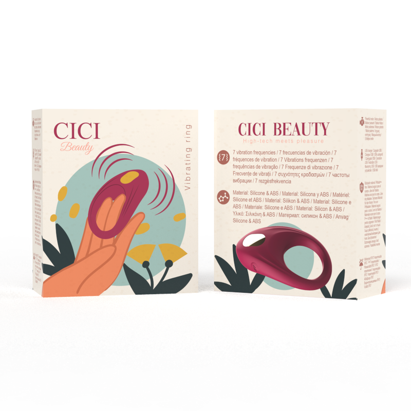 CICI BEAUTY - ANNEAU VIBRANT EN SILICONE PREMIUM CICI BEAUTY