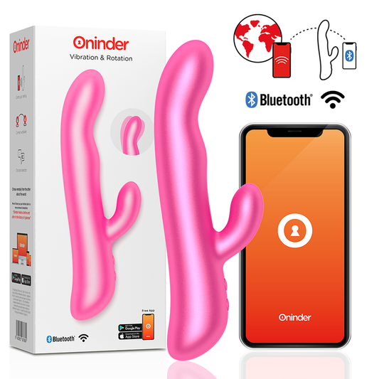ONINDER - OSLO VIBRATION ET ROTATION ROSE - APPLICATION GRATUITE ONINDER