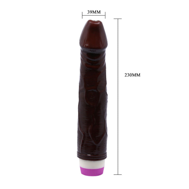 BAILE - VIBRATEUR VAGUES DE PLAISIR 23 CM MARRON BAILE VIBRATORS
