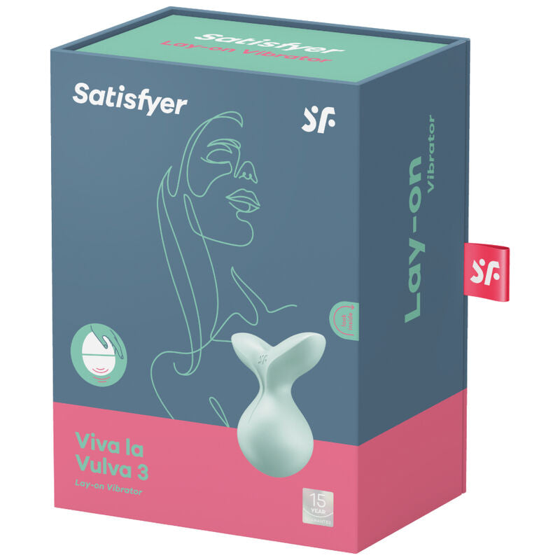 SATISFYER - VIBRATEUR  POSER VIVA LA VULVA 3 VIOLET SATISFYER LAYONS