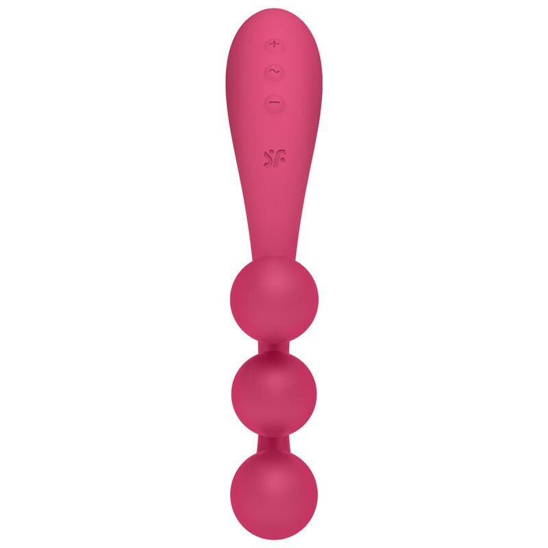 SATISFYER - VIBRATEUR MULTI TRI BALL 1 ROUGE SATISFYER VIBRATOR