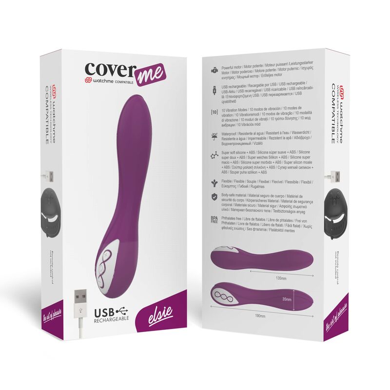 COVERME - ELSIE COMPATIBLE AVEC LA TECHNOLOGIE SANS FIL WATCHME COVERME