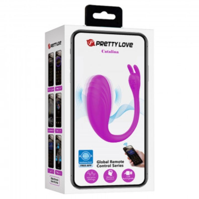 PRETTY LOVE - APPLICATION GRATUITE CATALINA MASSAGER LILAS PRETTY LOVE