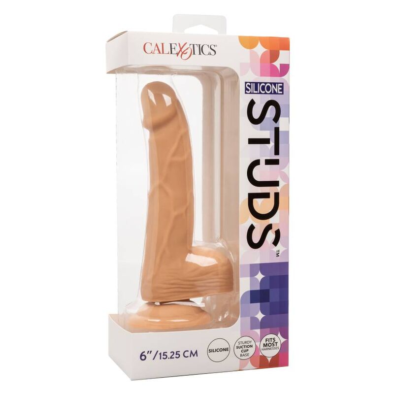 CALEXOTICS - CLOUS EN SILICONE 15.24 CM PEAU CALEXOTICS